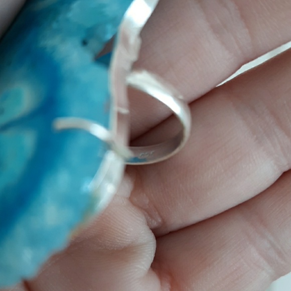 New Amazing Solar Quartz 925 Silver Ring. - Picture 8 of 8